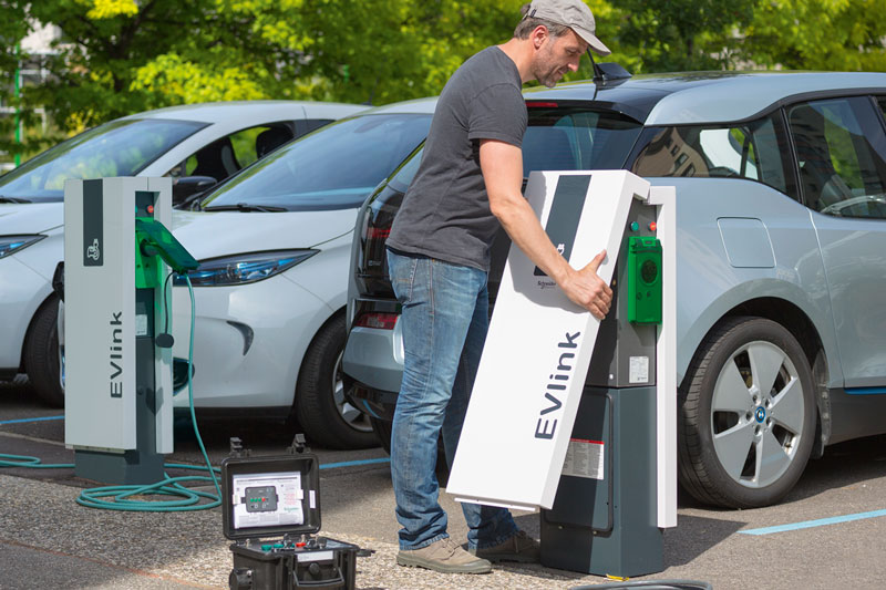 EVlink – Ladeinfrastruktur und Flottenbetrieb