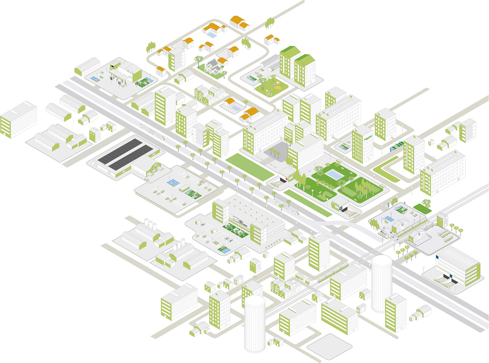 EVlink Ladelösungen in der Übersicht