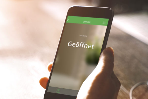 Wiser™ Jalousiesteuerung in der App