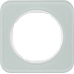 Rahmen Glas polarweiß