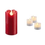 Hellum – LED-Kerzen – Stumpenkerzen
