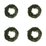 Hellum – Weihnachtsbäume und Kränze – Kränze
