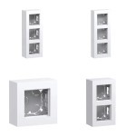 Hager A.8 Ergänzungsprodukte und Zubehör lichtweiß / weiß glänzend