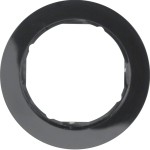 Berker 10112045 Rahmen 1-fach Serie R.Classic schwarz glänzend 
