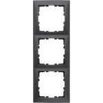 Berker 10139949 Rahmen 3fach S.1 anthrazit, matt 