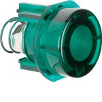 Berker 127903 Tasterknopf für Drucktaster und Lichtsignal E10 Zubehör grün transparent 