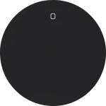 Berker 16222045 Wippe mit Aufdruck '0' R.1/R.3 schwarz glänzend 