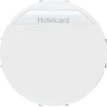 Berker 16402079 Relais-Schalter mit Zentralstück für Hotelcard R.Classic polarweiß glänzend 