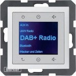 Berker 29849909 Radio Touch UP DAB+ S.1/B.3/B.7 polarweiß matt 