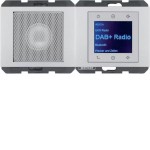 Berker 30807003 Radio Touch mit Lautsprecher DAB+ Bluetooth K.1/K.5 alu 