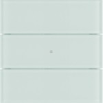 Berker 75163590 Tastsensor 3-fach Komfort B.IQ Glas polarweiß 