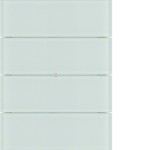 Berker 75164590 Tastsensor 4-fach Komfort B.IQ Glas polarweiß 