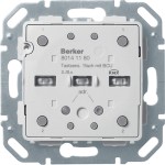 Berker 80141180 Tastsensor-Modul 1-fach mit integriertem Busankoppler KNX S.1/B.3/B.7 