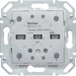 Berker 80142170 Tastsensor-Modul 2-fach mit integriertem Busankoppler KNX Q.1/Q.3/Q.7/Q.9/K.x 