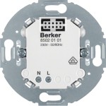 Berker 85020101 Netz-Einsatz für KNX-Funk Aufsatz Tragring rund 