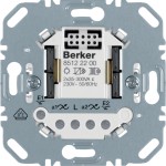 Berker 85122200 Universal-Schalteinsatz 2-fach 2-Draht 