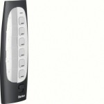 Berker 85608100 KNX-Funk Handsender 18 Kanal mit Beschriftungsfeld KNX Funk cremeweiß/dunkelblau 