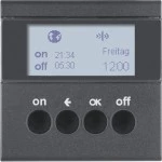 Berker 85745285 KNX-Funk Zeitschaltuhr quicklink S.1/B.3/B.7 anthrazit matt 