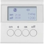 Berker 85745289 KNX-Funk Zeitschaltuhr quicklink S.1/B.3/B.7 polarweiß glänzend 