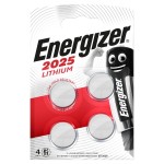 Energizer Batterie Knopfzelle (CR2025) 4 Stück 