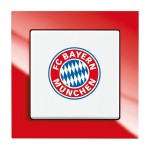 Busch-Jaeger 2000/6 UJ/03 Fanschalter FC Bayern München Aus- und Wechselschaltung 2CKA001012A2201 