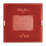 Busch-Jaeger 2664-12-101 Haube für Lichtsignal rot 2CKA001565A0209 