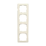 Busch-Jaeger 2514-212K-102 Busch-Duro 2000® SI Linear-Rahmen 4-fach cremeweiß 2CKA001725A1492 