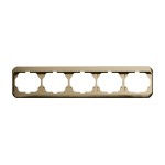 Busch-Jaeger 1725-21 Rahmen 5-fach bronze 2CKA001754A1744 