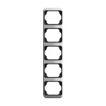Busch-Jaeger 1735-266 Rahmen 5-fach titan 2CKA001754A4399 