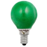 Scharnberger + Hasenbein 40261 farbige Glühlampe E14 Tropfen 15 Watt grün 