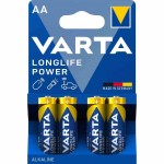 Varta 4906 LR6 High Energy Batterien Mignon AA Alkali 1,5V 4 Stück 