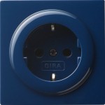 Gira 018846 Schuko-Steckdose 16A 250V Blau 