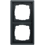 Gira 0212173 Abdeckrahmen 2f F100 Anthrazit lackiert 