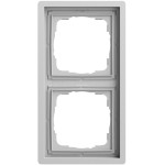 Gira 0212176 Abdeckrahmen 2f F100 Grau matt lackiert 