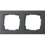 Gira 021223 Abdeckrahmen 2f Gira E2 Anthrazit 