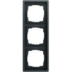 Gira 0213173 Abdeckrahmen 3f F100 Anthrazit lackiert 