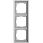 Gira 0213176 Abdeckrahmen 3f F100 Grau matt lackiert 