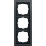 Gira 021373 Abdeckrahmen 3f F200 Anthrazit lackiert 