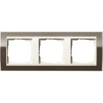 Gira 0213761 Abdeckrahmen 3f Zwischenr. CW Gira Event Klar Braun 