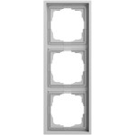 Gira 021386 Abdeckrahmen 3f F300 Grau matt lackiert 