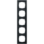 Gira 0215173 Abdeckrahmen 5f F100 Anthrazit lackiert 