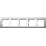 Gira 0215326 Abdeckrahmen 5f Zwischenr. RW Gira Event F Alu 