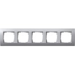 Gira 021536 Abdeckrahmen 5f Zwischenr. F Alu Gira Event F Alu 