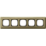 Gira 0215621 Rahmen ClassiX Bronze 5-fach 