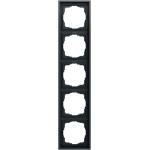 Gira 021583 Abdeckrahmen 5f F300 Anthrazit lackiert 