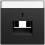 Gira 028474 Abdeckung mit Beschriftungsfeld für UAE/IAE (ISDN)- und Netzwerk-Anschlussdosen (Zubehör) 