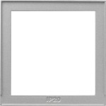 Gira 028965 Adapterrahmen mit quadratischem Ausschnitt (55x55mm) (IP20) Farbe Alu 