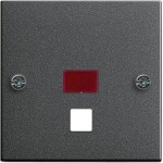 Gira 063828 Abd. Kontrollf. groß Zugschalter/-taster System 55 Anthrazit 