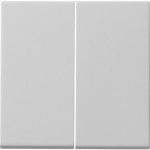 Gira 0915015 Wippe 2-fach für Tastschalter Grau matt 