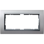 Gira 100236 Abdeckrahmen 2f o.M. Zwischenr. F Alu Gira Event F Alu 